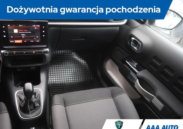 Citroen C3 cena 45000 przebieg: 41687, rok produkcji 2018 z Strzelin małe 137